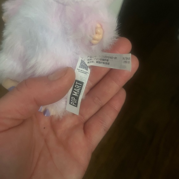 Authentic Labubu Big into energy vinyl plush keychain - Picture 3 of 3